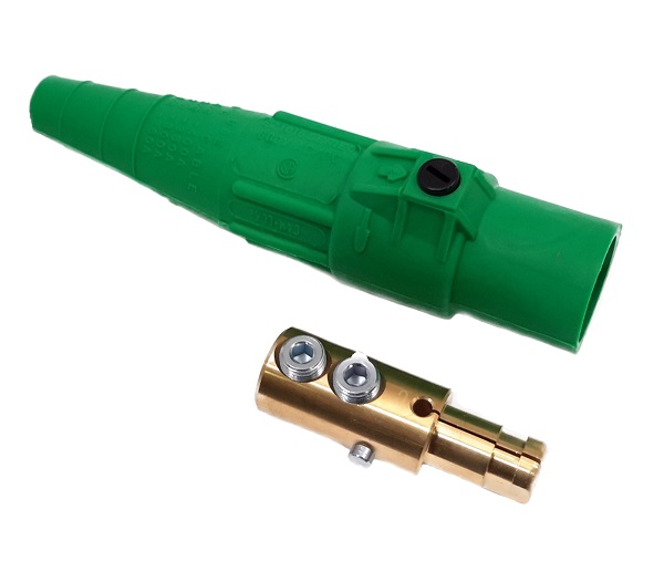 Cam-Lok E1016 Male, Green, 2/0-4/0 - E-Z1016-8366