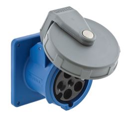 HBL5100R9W Hubbell 100A Pin & Sleeve Receptacle
