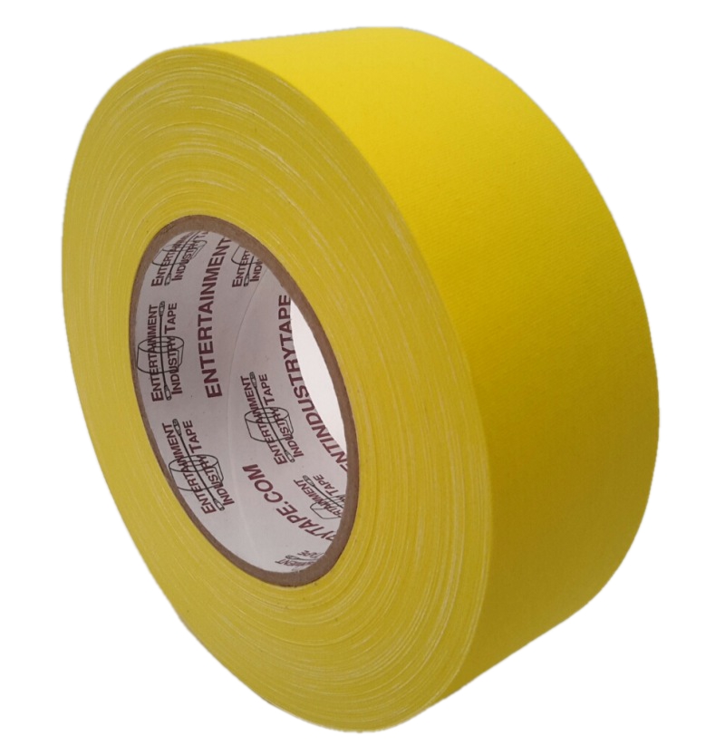 Entertainment Industry Tape - Yellow Gaffers