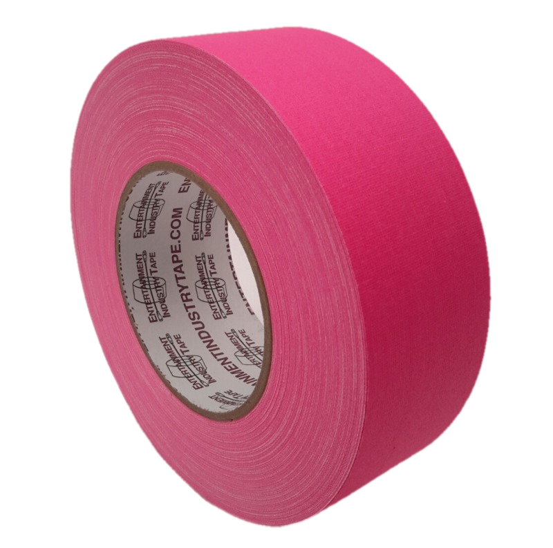 Entertainment Industry Tape - Fluorescent Pink Gaffers