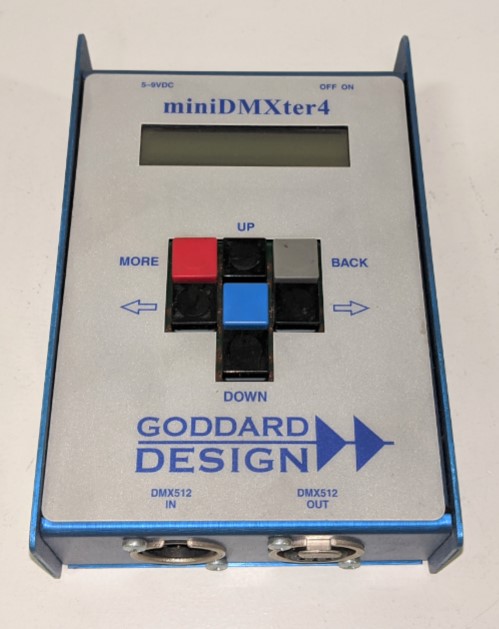 USED Goddard Design MiniDMXter4